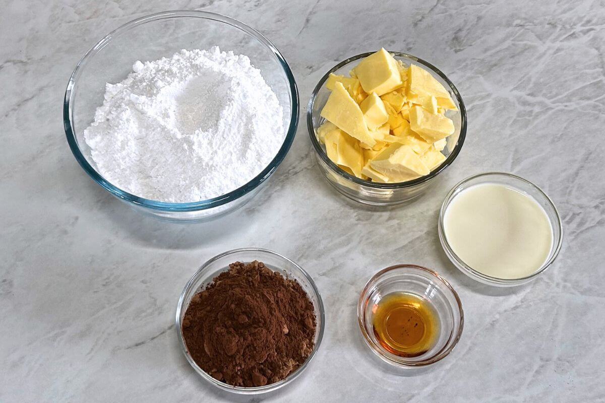 chocolate brownies ingredients