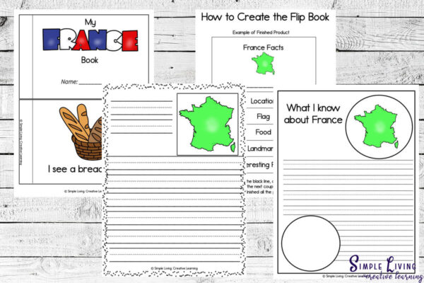 France Printable Pack - Simple Living. Creative Learning