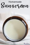 Homemade Natural Sunscreen