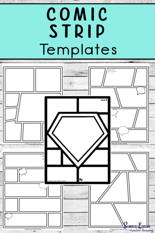 Comic Strip Templates - Simple Living. Creative Learning