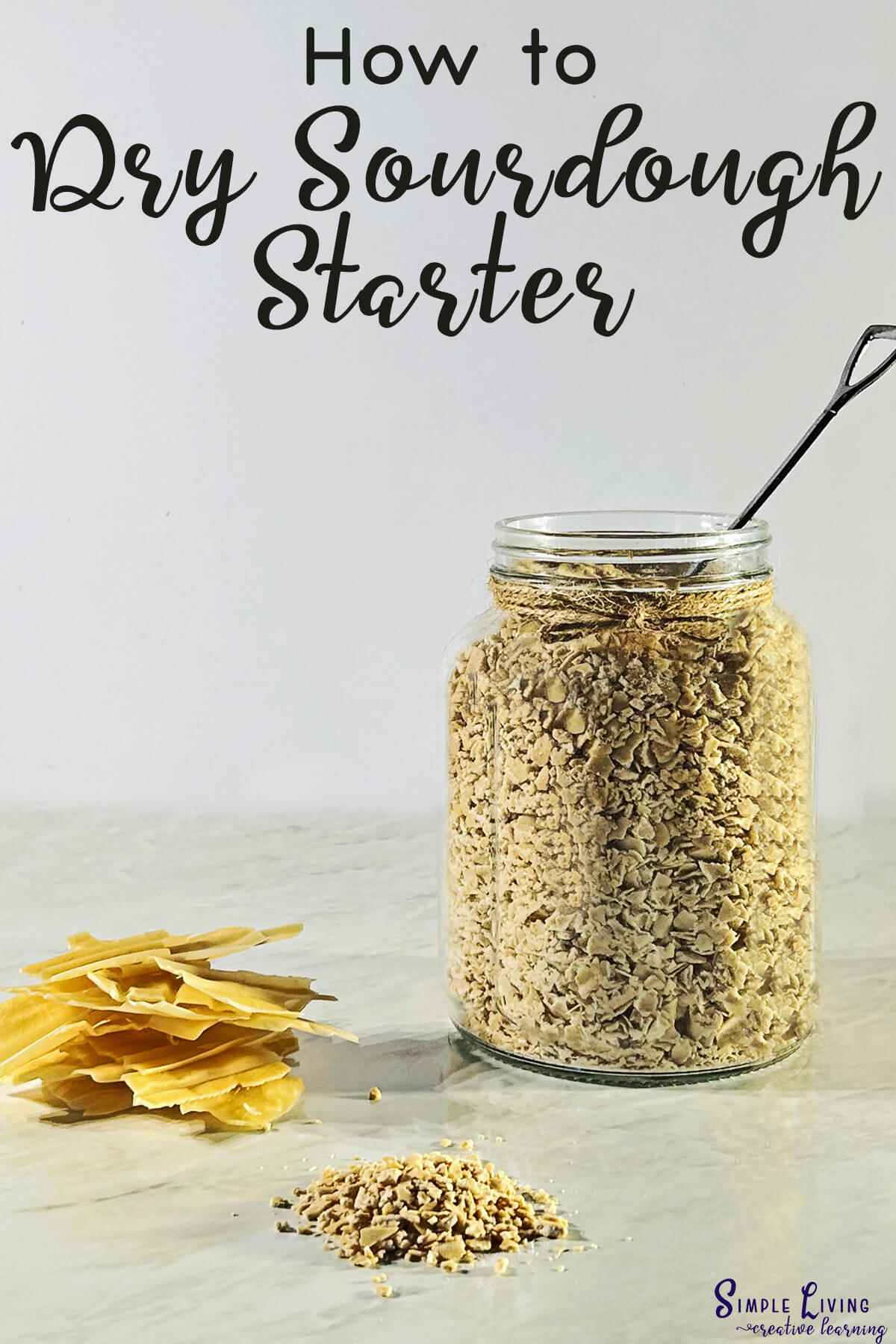 How to Dry Sourdough Starter