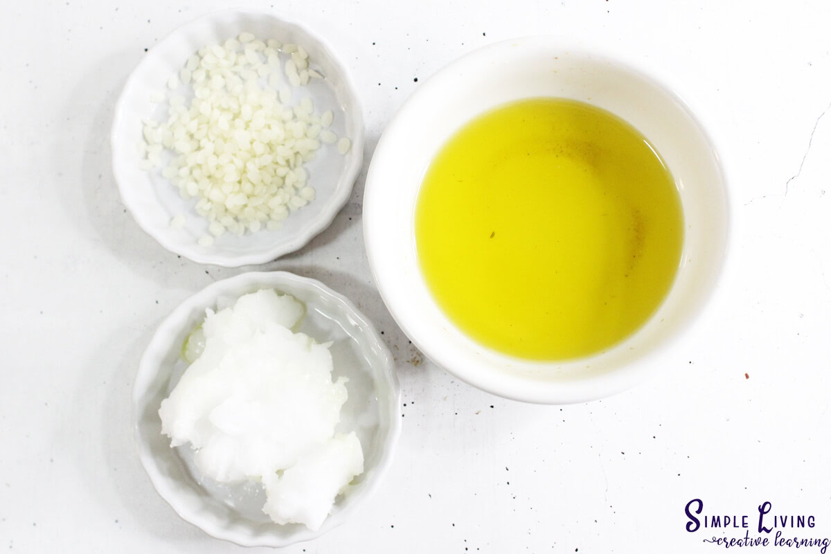 Homemade Natural Sleep Salve ingredients