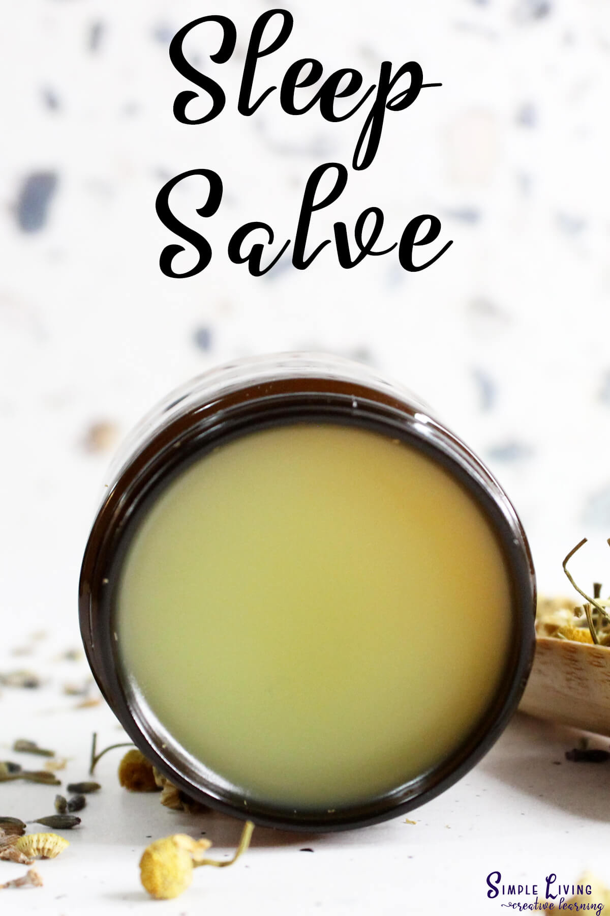 Homemade Natural Sleep Salve