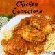 Dutch Oven Chicken Cacciatore in a bowl with noodles