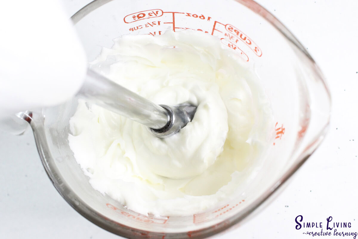 Homemade Tallow Sugar Scrub whipping