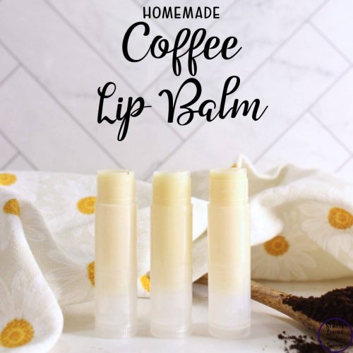 Homemade Coffee Lip Balm - 3 tubes