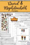 David and Mephibosheth Printables