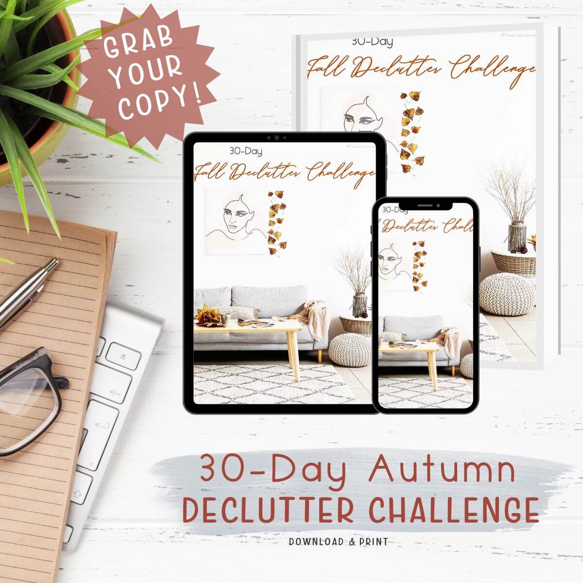 30-Day Autumn Decluttering Challenge image