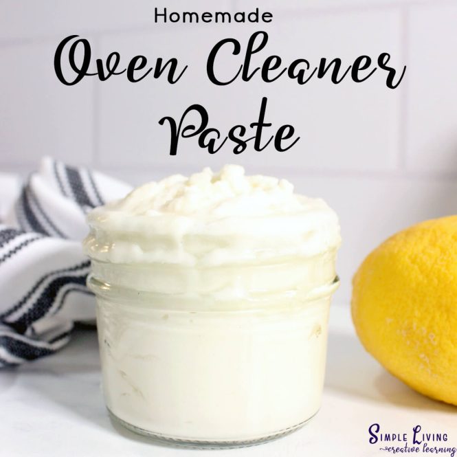 Homemade Oven Cleaner Paste