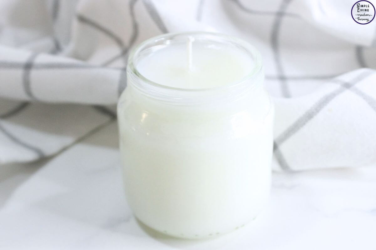 Homemade Tallow Candles ready to use