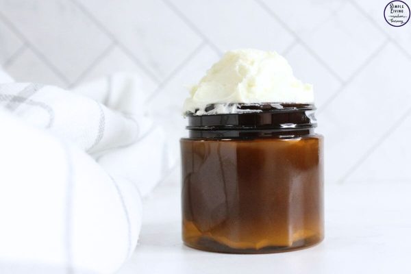 Homemade Tallow Lotion ready to use