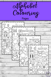 Alphabet Colouring Pages