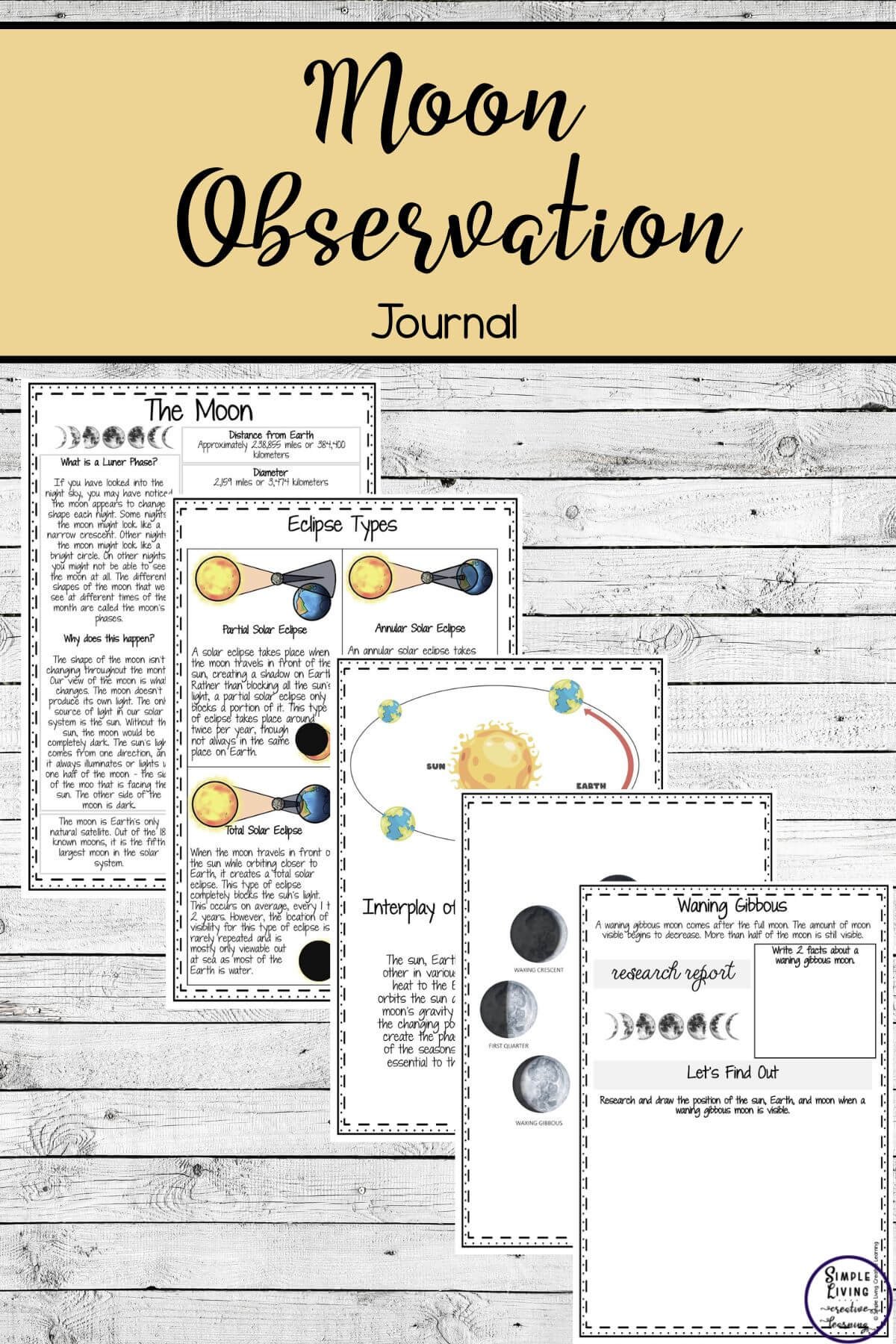 Moon Observation Journal