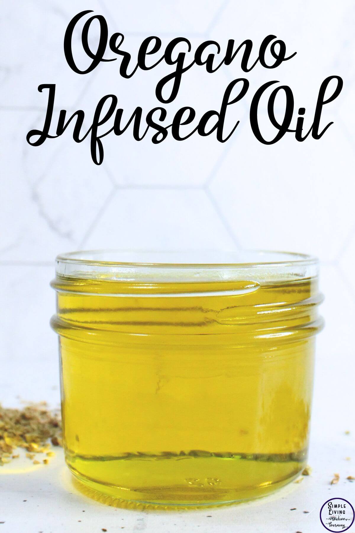 Homemade Oregano Infused Oil