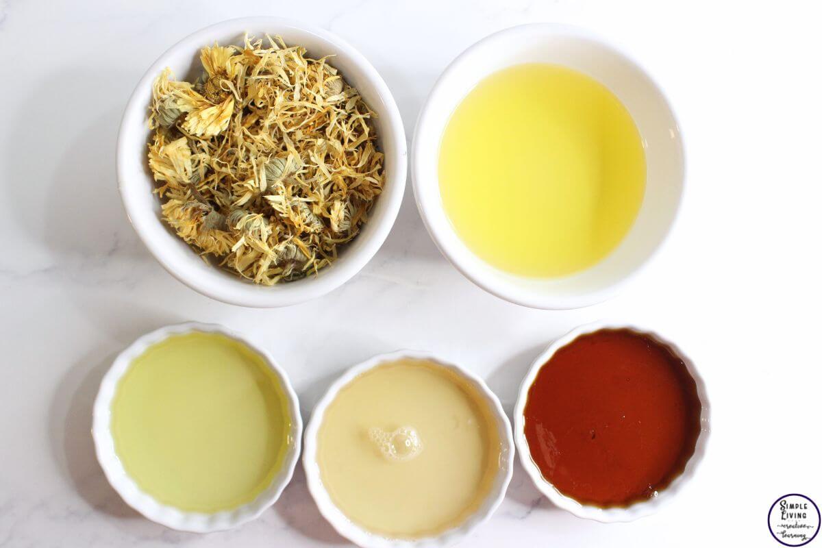 Calendula Facial Cleanser with Honey ingredients