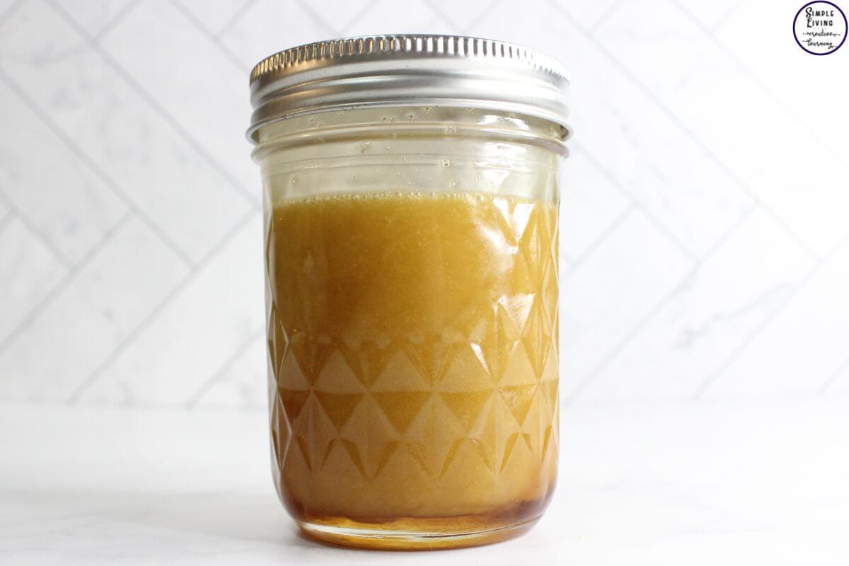 Calendula Facial Cleanser with Honey mixed well