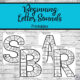 Beginning Letter Sounds Printables four pages