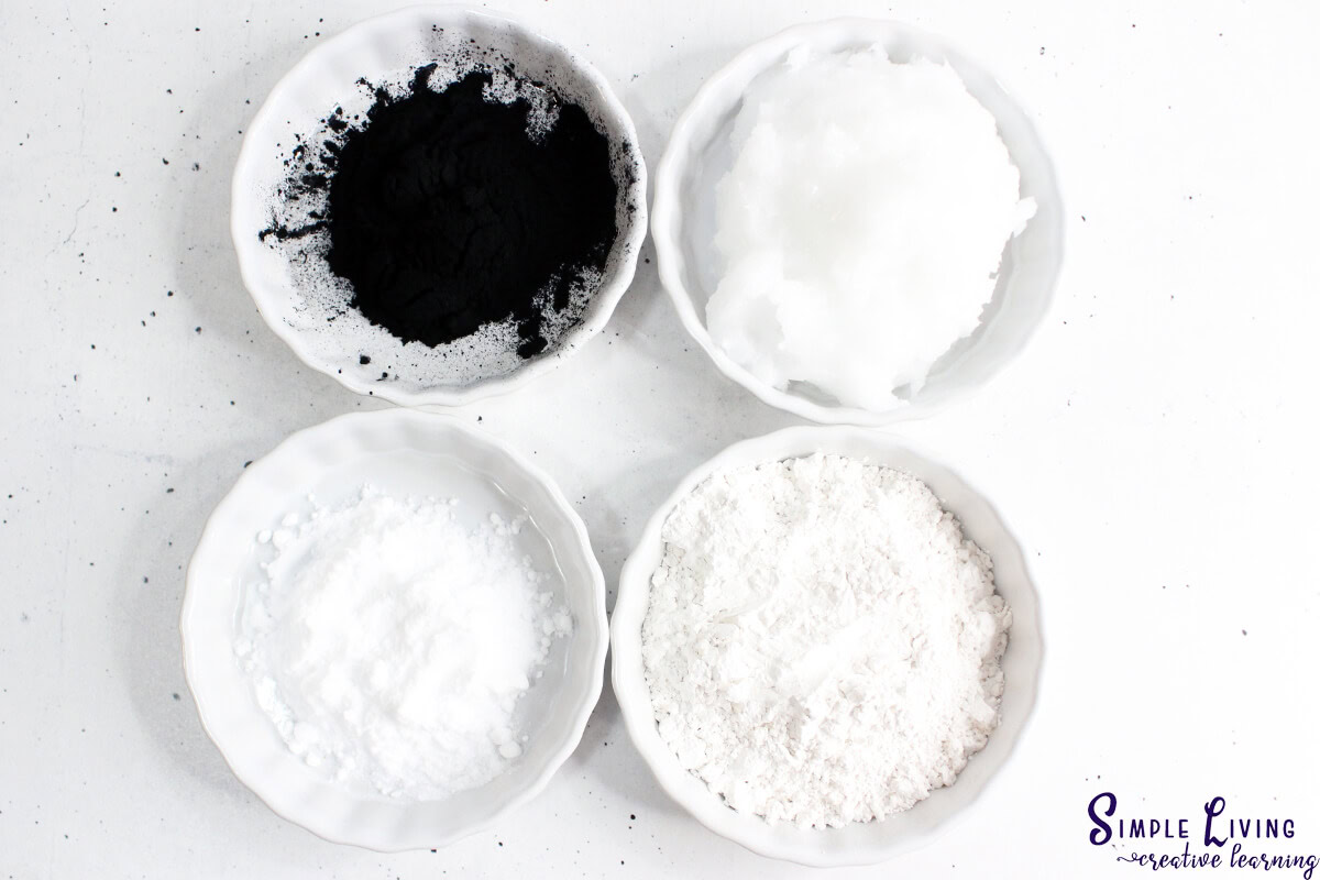 Homemade Natural Toothpaste ingredients