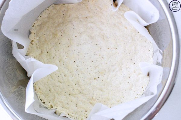 No-Knead Dutch Oven Bread dough is done