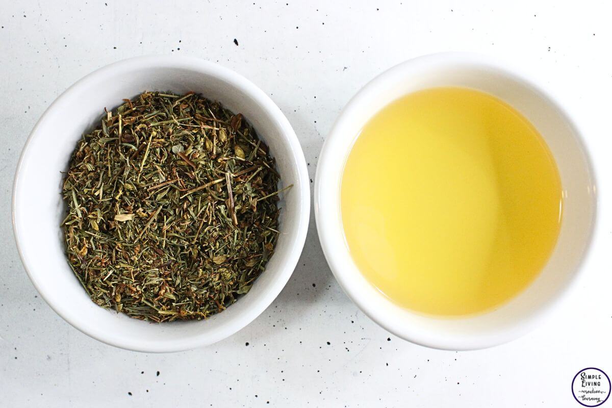 St. John's Wort Salve infused oil ingredients