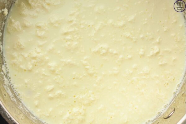 Homemade Cream Cheese Recipe curdling