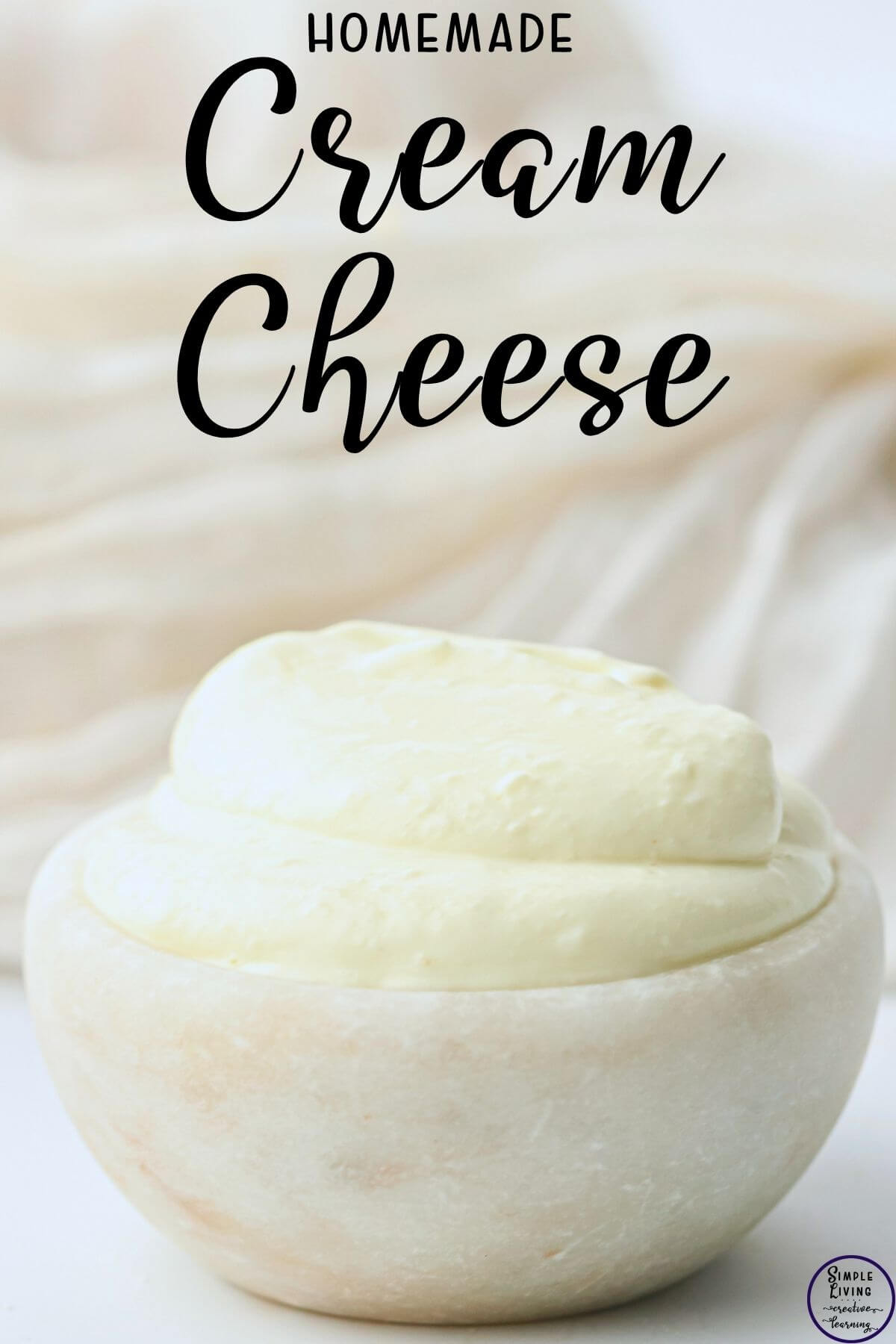 Homemade Cream Cheese Recipe