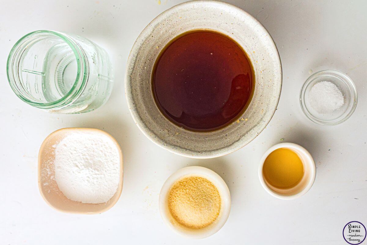 Homemade Vanilla Marshmallows ingredients