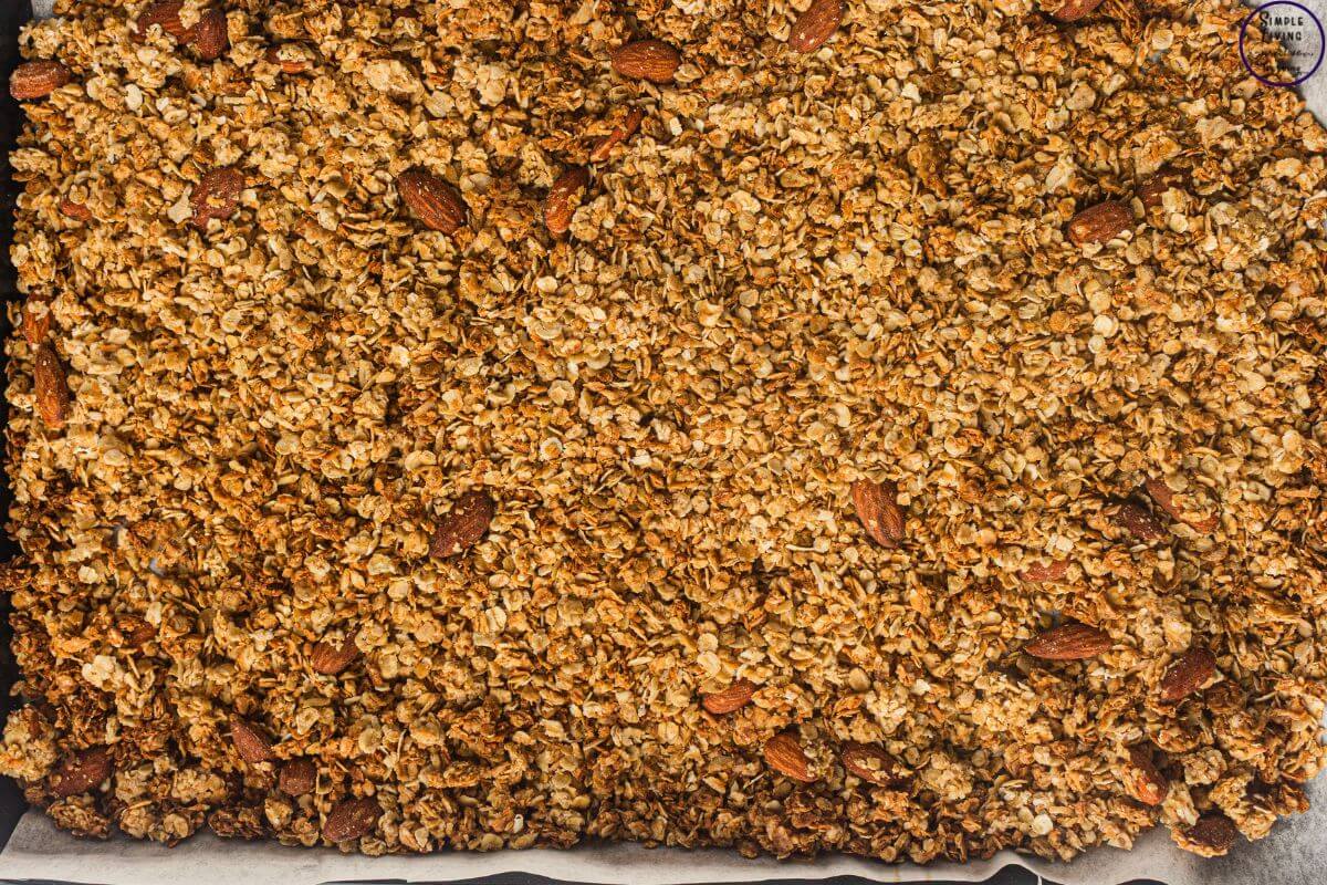 Homemade Granola Recipe baked