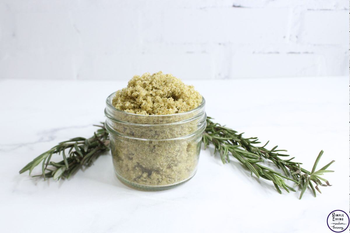 homemade scalp scrub ready to use