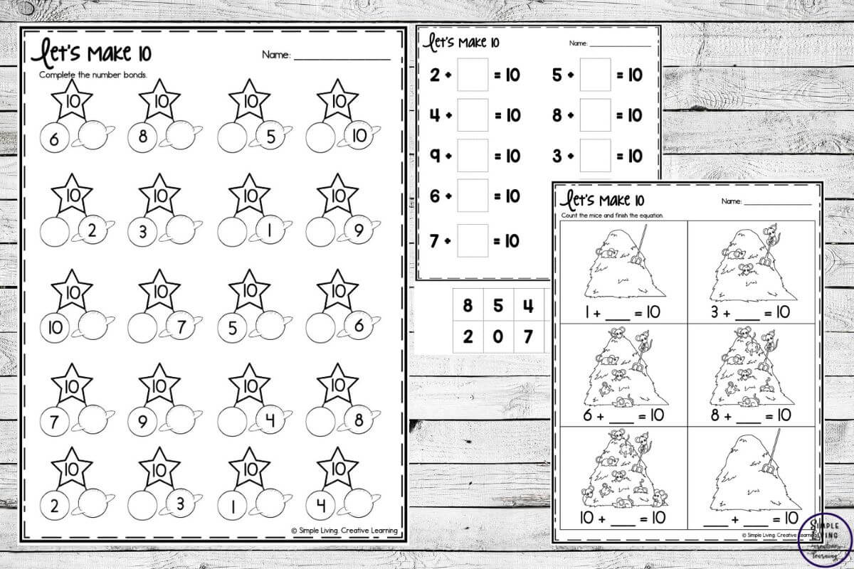 Making 10 Printables another three pages