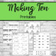 Making 10 Printables four pages