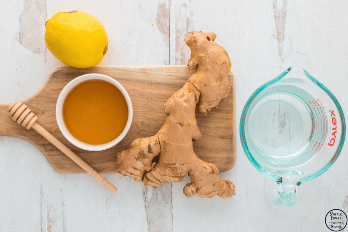 ginger tea ingredients