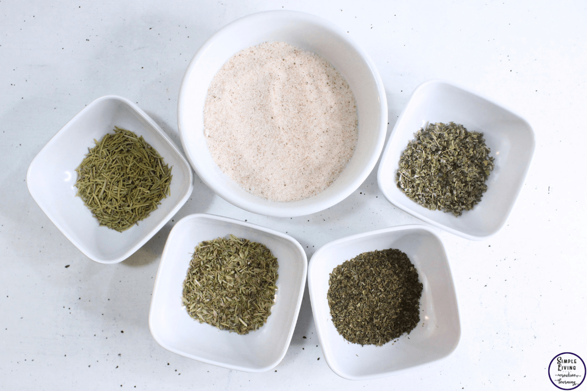 Herb Salt Recipe ingredients