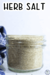 Herb Salt Recipe