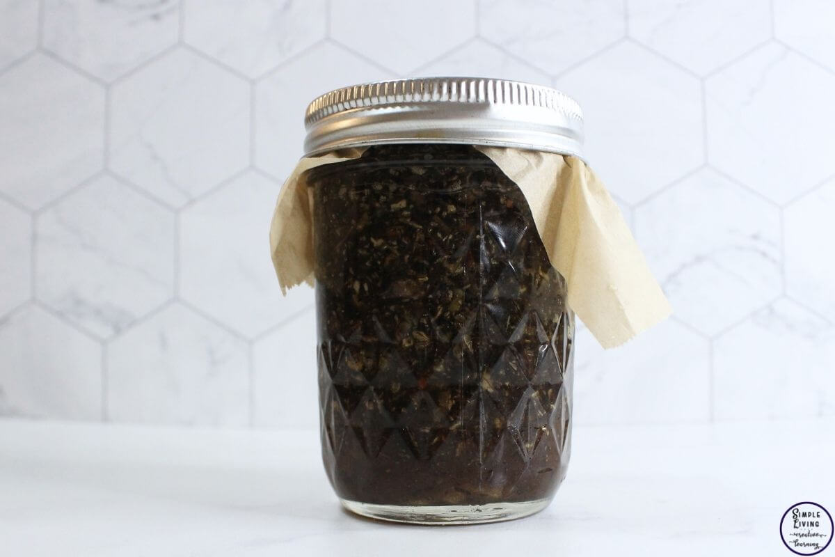 How to Make Mullein Tincture ready to strain